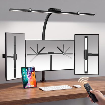 Clip-on LED Lamp – Eye Protection, Dimmable, for Home Office